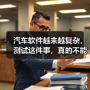 汽车软件越来越复杂,测试这件事,真的不能再“靠人扛”了!(图1) 汽车软件越来越复杂,测试这件事,真的不能再“靠人扛”了!(图1)