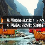 别再傻傻做表格！2026年网站功能对比图的降维打击法（图4）