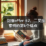 剑指offer-62、⼆叉搜索树的第k个结点
