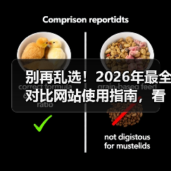 别再乱选！2026年最全对比网站使用指南，看完少走3年弯路（图3）