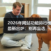 2026年网站功能排行榜最新出炉：别再盲选，这5大颠覆性趋势决定生死（图4）