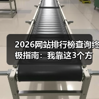 2026网站排行榜查询终极指南：我靠这3个方法找到99%的优质资源