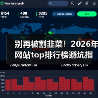别再被割韭菜！2026年网站top排行榜避坑指南：3个指标看透真伪（图4）