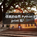 你真的会用 Python 的 print 吗?(图1) 你真的会用 Python 的 print 吗?(图1)