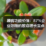 顾客功能价值:87%企业忽略的致命增长盲点(图1) 顾客功能价值:87%企业忽略的致命增长盲点(图1)
