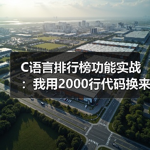 C语言排行榜功能实战:我用2000行代码换来的5个血泪教训(图1) C语言排行榜功能实战:我用2000行代码换来的5个血泪教训(图1)