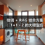 微调 + RAG 组合方案:1+1>2 的大模型应用技巧(图1) 微调 + RAG 组合方案:1+1>2 的大模型应用技巧(图1)