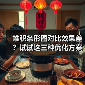 堆积条形图对比效果差?试试这三种优化方案(图4) 堆积条形图对比效果差?试试这三种优化方案(图4)