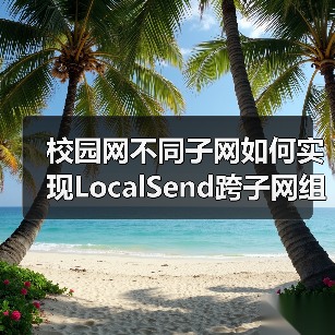 校园网不同子网如何实现LocalSend跨子网组播发现?(图2) 校园网不同子网如何实现LocalSend跨子网组播发现?(图2)