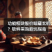 功能模块报价暗藏玄机?软件采购避坑指南(图3) 功能模块报价暗藏玄机?软件采购避坑指南(图3)