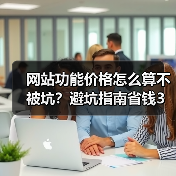 网站功能价格怎么算不被坑？避坑指南省钱3万
