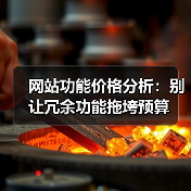 网站功能价格分析：别让冗余功能拖垮预算