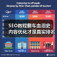 SEO教程翻车血泪史：内容优化才是真实排名关键
