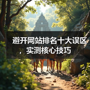 避开网站排名十大误区,实测核心技巧(图3) 避开网站排名十大误区,实测核心技巧(图3)