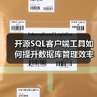 开源SQL客户端工具如何提升数据库管理效率？