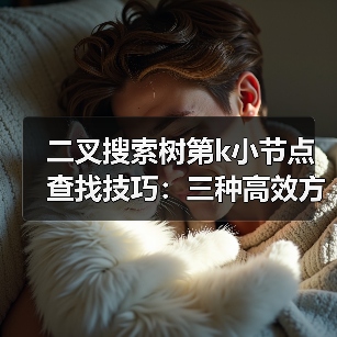 二叉搜索树第k小节点查找技巧：三种高效方法详解（图3）