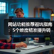 网站功能推荐避坑指南：5个维度精准提升转化率（图2）