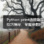 Python print函数隐藏技巧揭秘,掌握参数秒变资深开发者(图4) Python print函数隐藏技巧揭秘,掌握参数秒变资深开发者(图4)