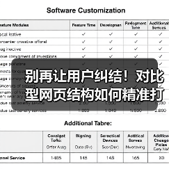 别再让用户纠结!对比型网页结构如何精准打动用户(图1) 别再让用户纠结!对比型网页结构如何精准打动用户(图1)