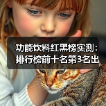 功能饮料红黑榜实测：排行榜前十名第3名出乎意料？（图3）