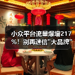 小众平台流量爆增217%！别再迷信