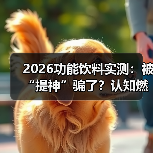 2026功能饮料实测：被“提神”骗了？认知燃料才是真命主