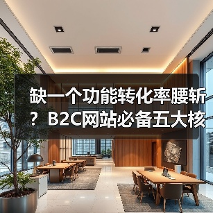 缺一个功能转化率腰斩？B2C网站必备五大核心功能揭秘（图3）