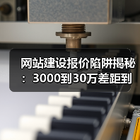 网站建设报价陷阱揭秘：3000到30万差距到底在哪？