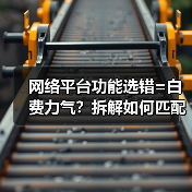 网络平台功能选错=白费力气？拆解如何匹配让你生意起飞！（图3）