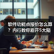 软件功能点报价怎么算？内行教你避开5大陷阱！（图2）