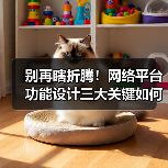 别再瞎折腾！网络平台功能设计三大关键如何提升效率？（图3）