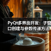 PyQt多界面开发:子窗口创建与参数传递方法(图2) PyQt多界面开发:子窗口创建与参数传递方法(图2)