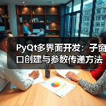 PyQt多界面开发:子窗口创建与参数传递方法(图4) PyQt多界面开发:子窗口创建与参数传递方法(图4)