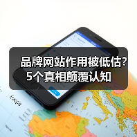 品牌网站作用被低估?5个真相颠覆认知(图1) 品牌网站作用被低估?5个真相颠覆认知(图1)