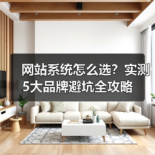 网站系统怎么选?实测5大品牌避坑全攻略(图1) 网站系统怎么选?实测5大品牌避坑全攻略(图1)