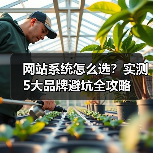 网站系统怎么选?实测5大品牌避坑全攻略(图4) 网站系统怎么选?实测5大品牌避坑全攻略(图4)