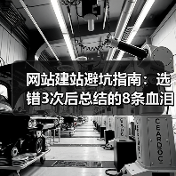 网站建站避坑指南:选错3次后总结的8条血泪经验(图4) 网站建站避坑指南:选错3次后总结的8条血泪经验(图4)