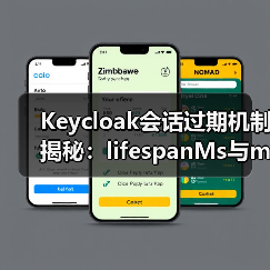 Keycloak会话过期机制揭秘：lifespanMs与maxIdleTimeMs到底有何不同？