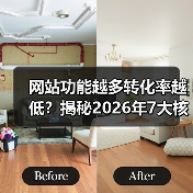 网站功能越多转化率越低?揭秘2026年7大核心模块如何决定生死(图3) 网站功能越多转化率越低?揭秘2026年7大核心模块如何决定生死(图3)