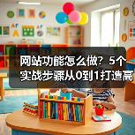 网站功能怎么做?5个实战步骤从0到1打造高转化(图2) 网站功能怎么做?5个实战步骤从0到1打造高转化(图2)