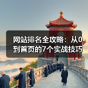 网站排名全攻略：从0到首页的7个实战技巧（图3）