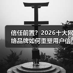 信任前置?2026十大网络品牌如何重塑用户信任?(图1) 信任前置?2026十大网络品牌如何重塑用户信任?(图1)