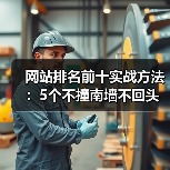 网站排名前十实战方法:5个不撞南墙不回头的优化技巧(图4) 网站排名前十实战方法:5个不撞南墙不回头的优化技巧(图4)