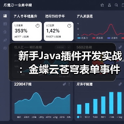 新手Java插件开发实战：金蝶云苍穹表单事件处理全解析（图2）