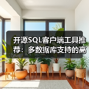 开源SQL客户端工具推荐：多数据库支持的高效管理利器（图4）