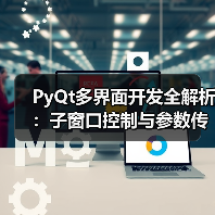 PyQt多界面开发全解析：子窗口控制与参数传递技巧