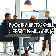 PyQt多界面开发全解析:子窗口控制与参数传递技巧(图2) PyQt多界面开发全解析:子窗口控制与参数传递技巧(图2)