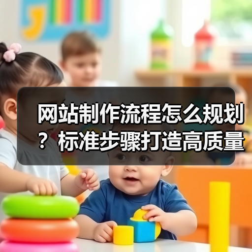 网站制作流程怎么规划？标准步骤打造高质量网站