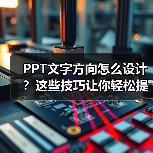 PPT文字方向怎么设计？这些技巧让你轻松提升演示效果（图2）