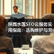 陕西水莲SEO云服务实用指南：选购维护与常见问题解析（图3）